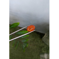 12.70 Ct. Orange Cabochon Fire Opal from Mexico Life Style