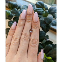 1.36 Ct. Orangish Brown Malaya Garnet from Madagascar Life Style