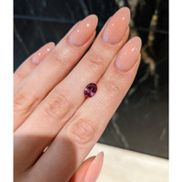 1.43 Ct. Pink Malaya Garnet from Madagascar Life Style