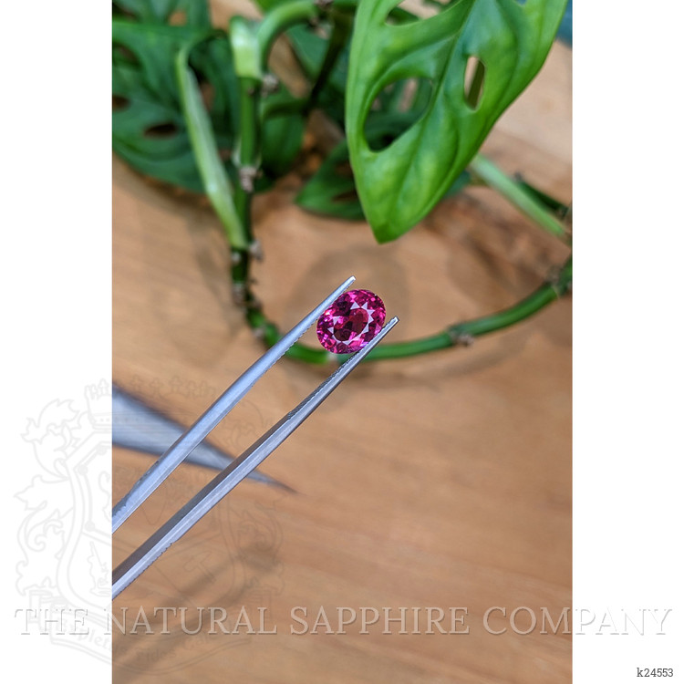 2.46 Ct. Redddish Pink Rubellite Tourmaline from Brazil