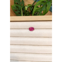 2.12 Ct. Reddish Pink Rubellite Tourmaline from Brazil Life Style