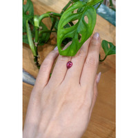 1.30 Ct. Purplish Pink Tourmaline from Mozambique Life Style