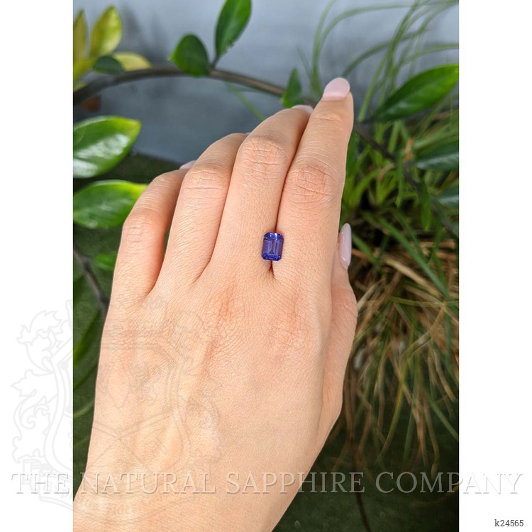1.56 Ct. Violet Tanzanite from Tanzania