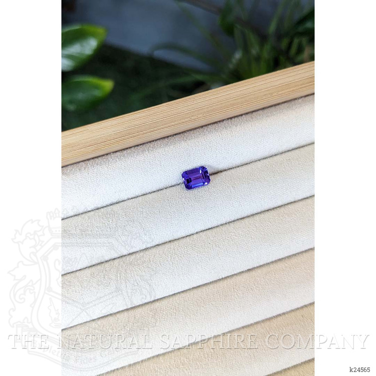 1.56 Ct. Violet Tanzanite from Tanzania
