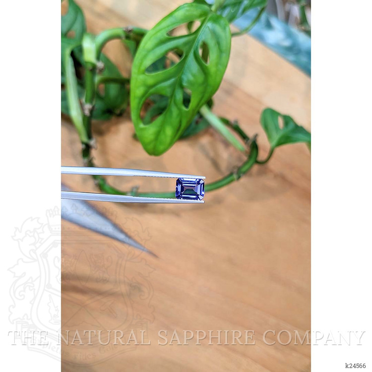 1.80 Ct. Violetish Blue Tanzanite from Tanzania