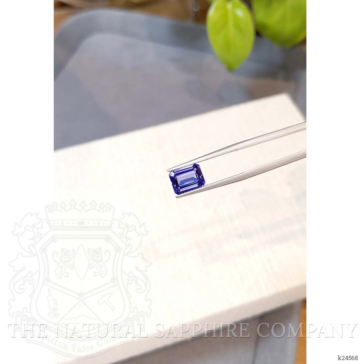 2.52 Ct. Violetish Blue Tanzanite from Tanzania