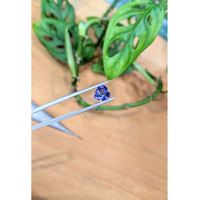 1.83 Ct. Violetish Blue Tanzanite from Tanzania Life Style