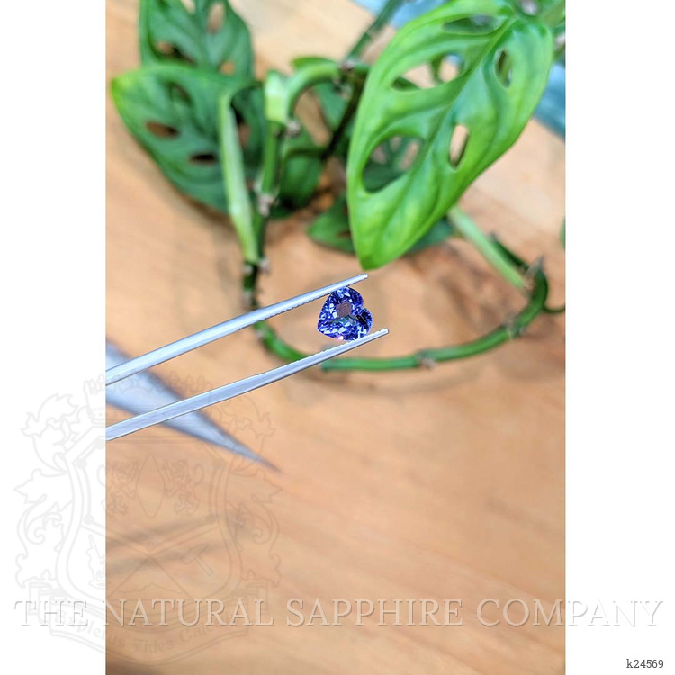 1.83 Ct. Violetish Blue Tanzanite from Tanzania