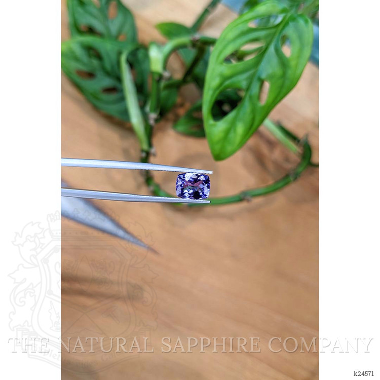 2.35 Ct. Violet Tanzanite from Tanzania