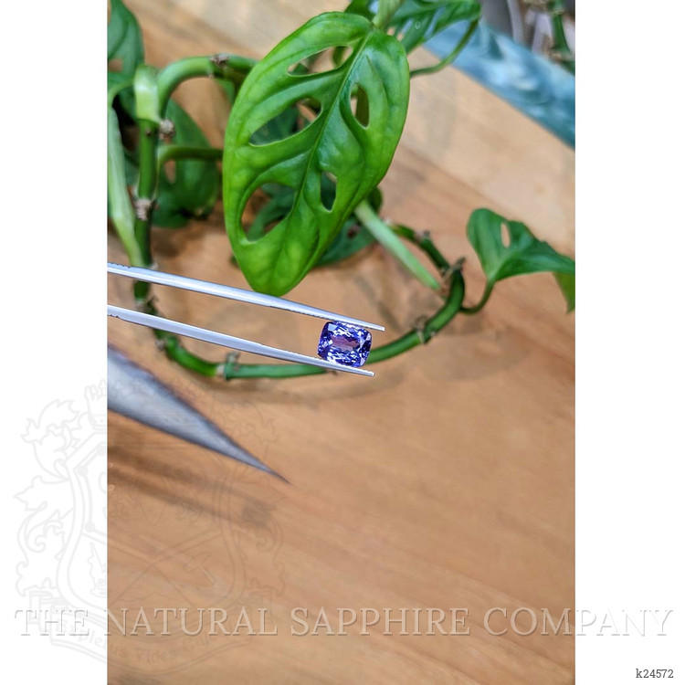 2.62 Ct. Violetish Blue Tanzanite from Tanzania