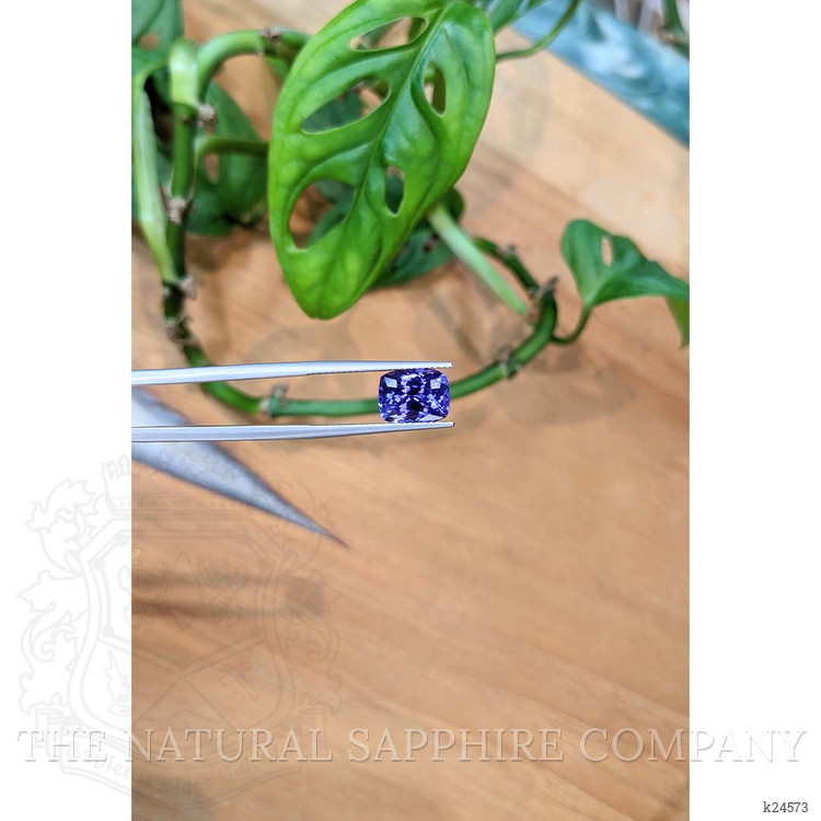 3.41 Ct. Violetish Blue Tanzanite from Tanzania