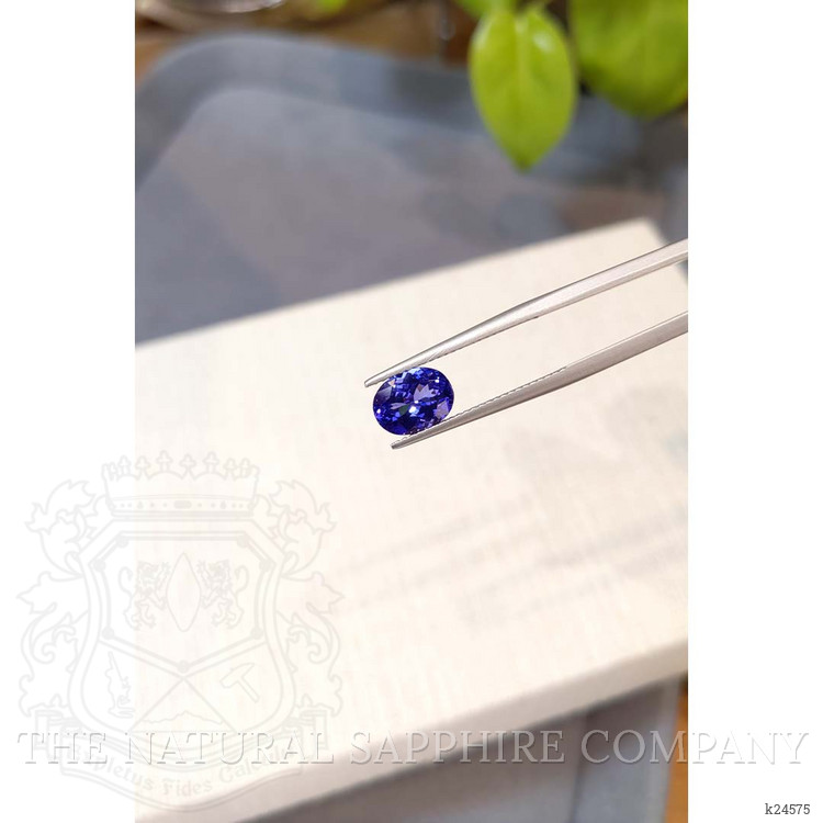 1.96 Ct. Violetish Blue Tanzanite from Tanzania