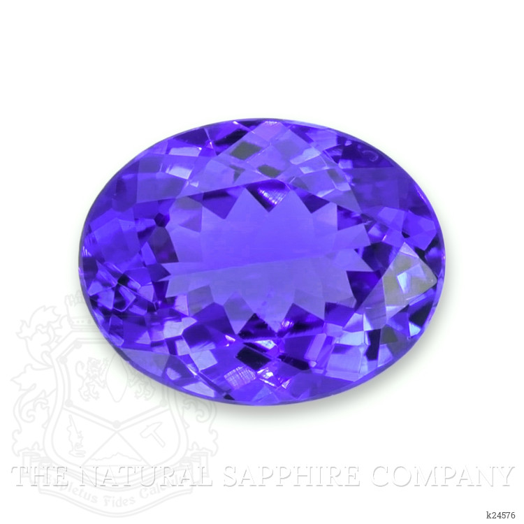 2.07 Ct. Violetish Blue Tanzanite from Tanzania