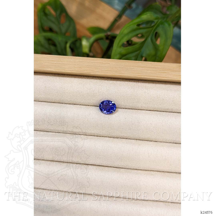 2.07 Ct. Violetish Blue Tanzanite from Tanzania