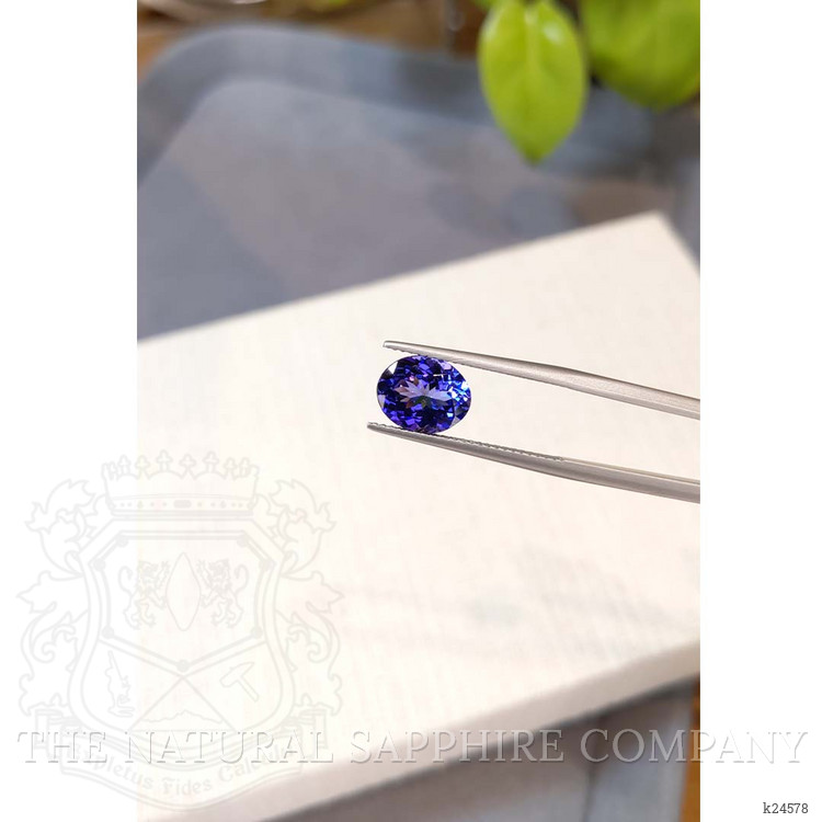 2.89 Ct. Violetish Blue Tanzanite from Tanzania