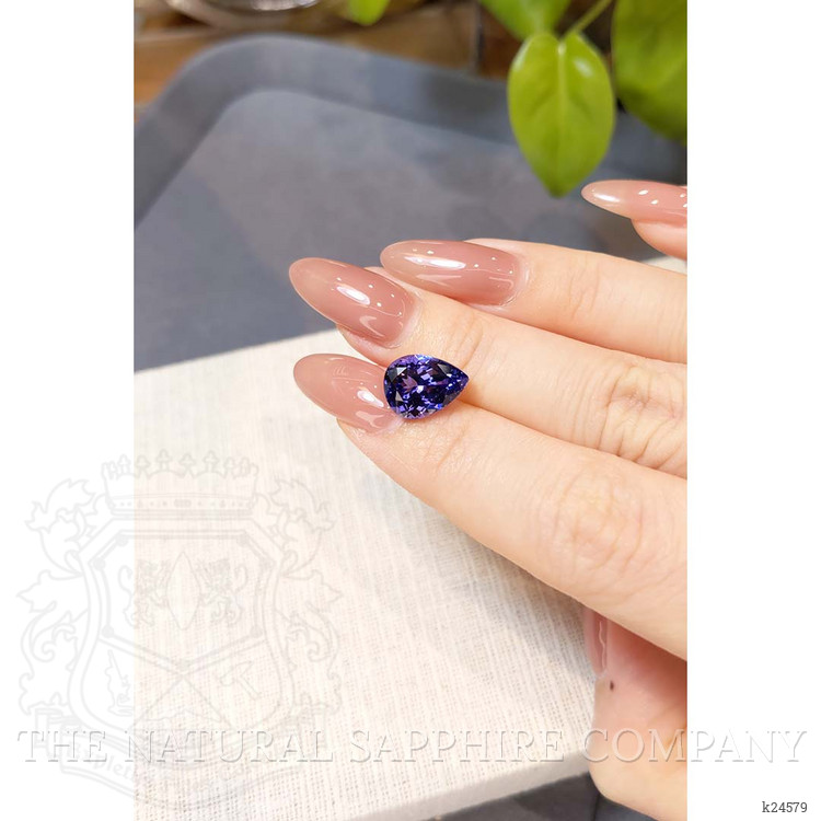 4.41 Ct. Violetish Blue Tanzanite from Tanzania