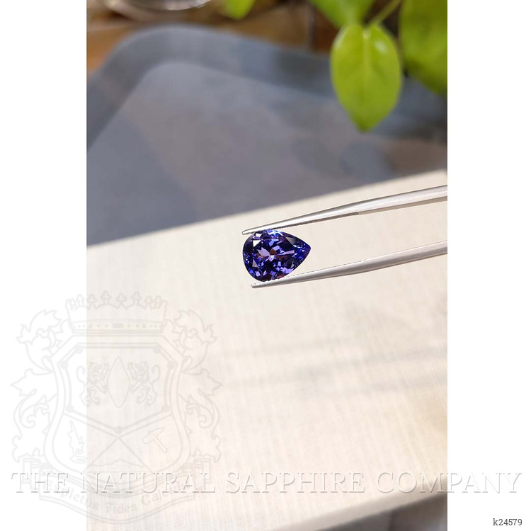 4.41 Ct. Violetish Blue Tanzanite from Tanzania