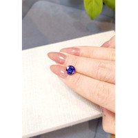 2.06 Ct. Violetish Blue Tanzanite from Tanzania Life Style