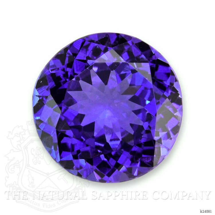 2.24 Ct. Violetish Blue Tanzanite from Tanzania