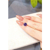 2.24 Ct. Violetish Blue Tanzanite from Tanzania Life Style
