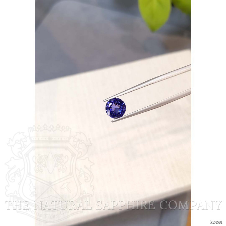 2.24 Ct. Violetish Blue Tanzanite from Tanzania
