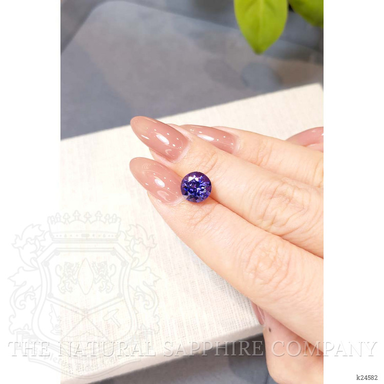2.72 Ct. Violetish Blue Tanzanite from Tanzania