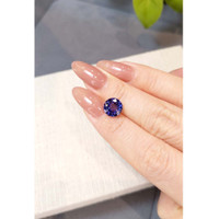 2.98 Ct. Violetish Blue Tanzanite from Tanzania Life Style