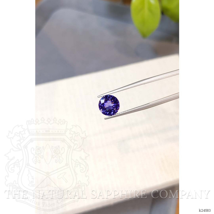 2.98 Ct. Violetish Blue Tanzanite from Tanzania