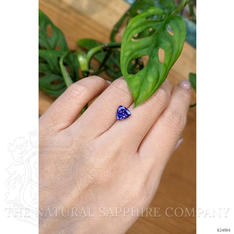 1.44 Ct. Violetish Blue Tanzanite from Tanzania
