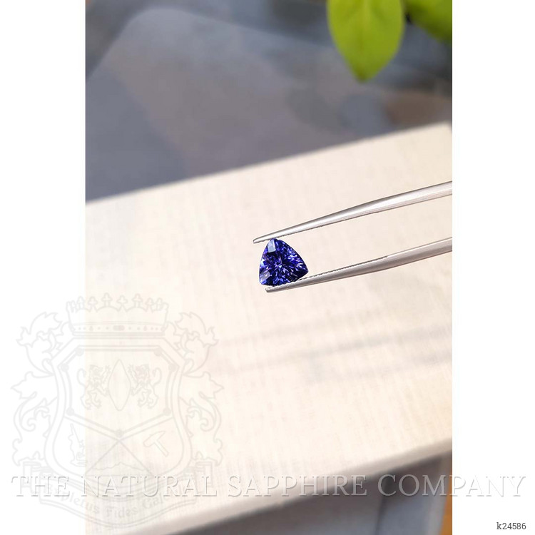 1.67 Ct. Violetish Blue Tanzanite from Tanzania