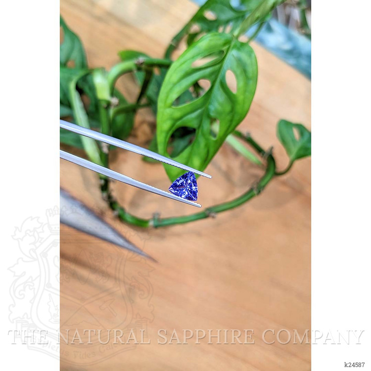 1.72 Ct. Violetish Blue Tanzanite from Tanzania