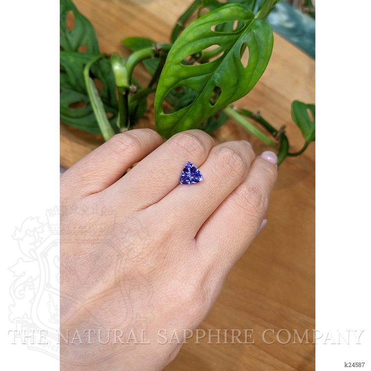 1.72 Ct. Violetish Blue Tanzanite from Tanzania