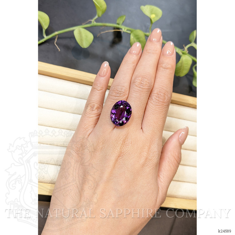 19.74 Ct. Purple Amethyst from Brazil