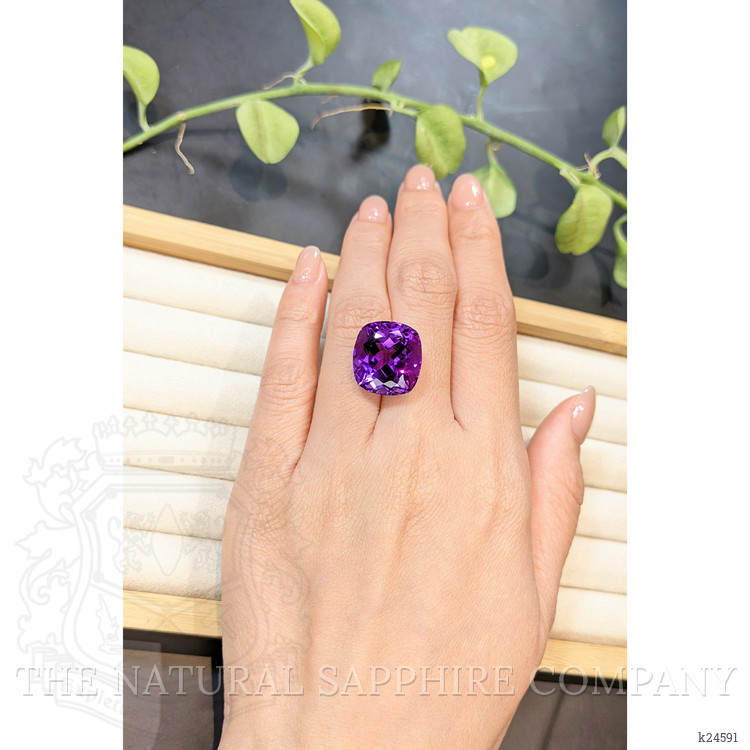 18.48 Ct. Purple Amethyst from Brazil