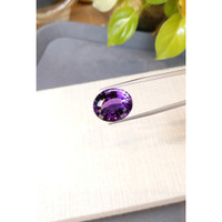 20.43 Ct. Purple Amethyst from Brazil Life Style