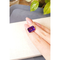 6.61 Ct. Purple Amethyst from Brazil Life Style
