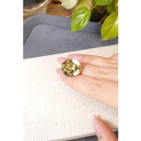 31.68 Ct. Green (Lime Green) Peridot from Burma (Myanmar) Life Style