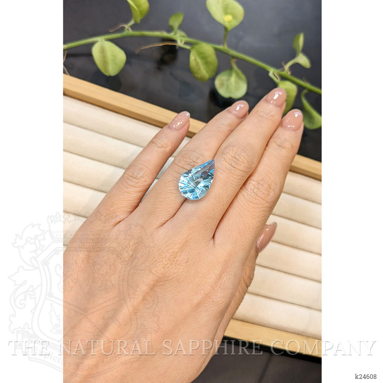 13.39 Ct. Swiss Blue Topaz from Brazil