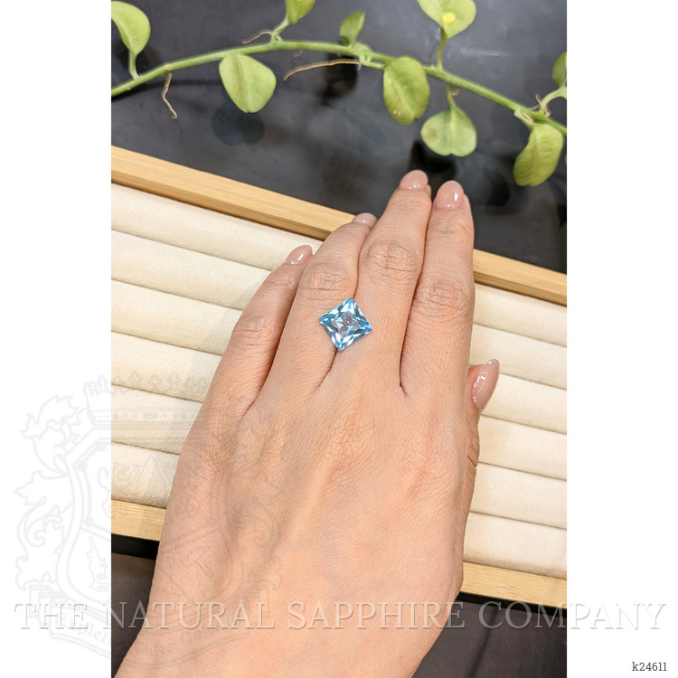 5.08 Ct. Blue Topaz from Brazil