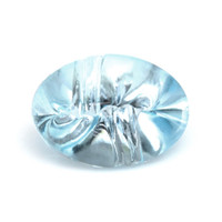 6.83 Ct. Blue Topaz from Brazil Video