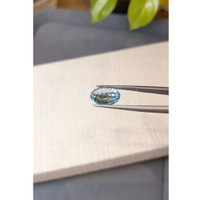 6.83 Ct. Blue Topaz from Brazil Life Style