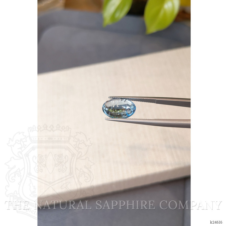6.83 Ct. Blue Topaz from Brazil