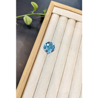 19.92 Ct. Swiss Blue Topaz from Brazil Life Style