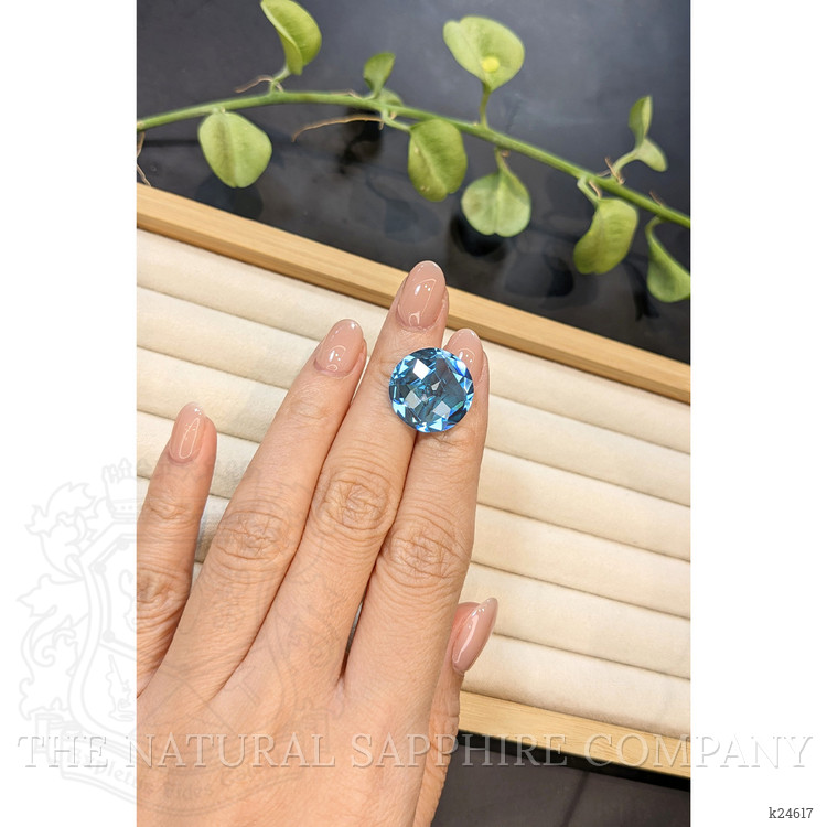 19.92 Ct. Swiss Blue Topaz from Brazil