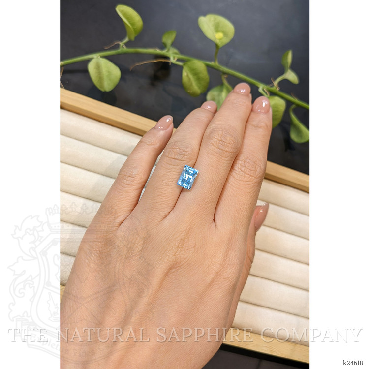 2.98 Ct. Swiss Blue Topaz from Brazil