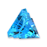 7.87 Ct. Swiss Blue Topaz from Brazil Video
