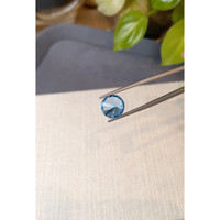 5.44 Ct. Swiss Blue Topaz from Brazil Life Style