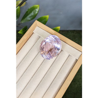 160.99 Ct. Pinkish Purple Amethyst from Brazil Life Style