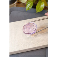 129.46 Ct. Pinkish Purple Amethyst from Brazil Life Style