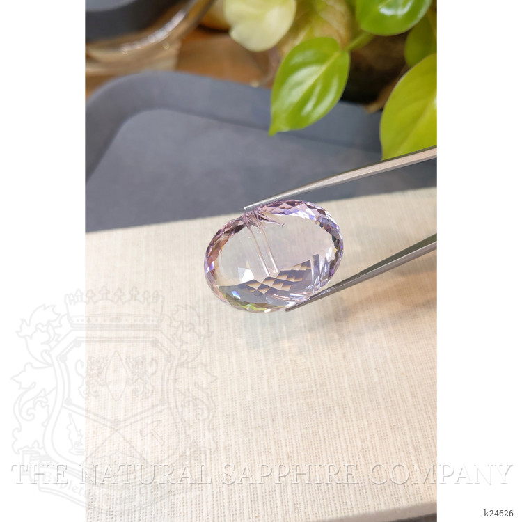 87.79 Ct. Pinkish Purple Amethyst from Brazil